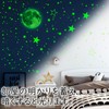 Copeflap 1049 Pieces Glow Star Wall Stickers Glow in the