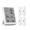 Peakloong Tuya WiFi+RF433 Temperature Humidity Sensor Weather Station Display Monitor