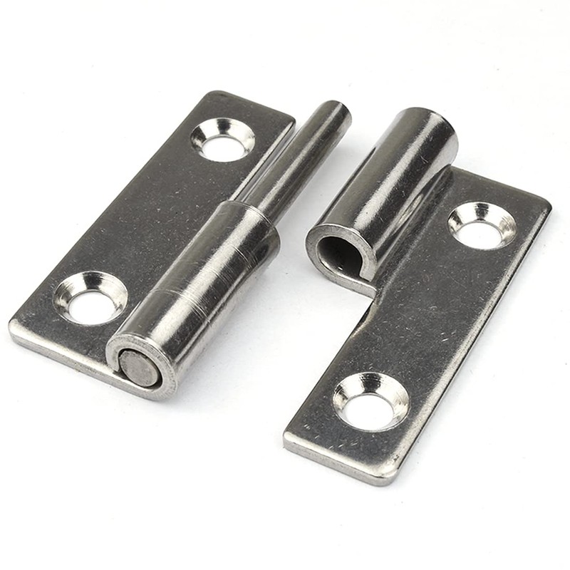 1.5 Inch Lift Off Door Hinges 6 Pack, Heavy Duty
