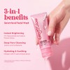Glad2Glow Niacinamide Serum Facial Wash Cleanser Brightening Hydrating Glowing Face