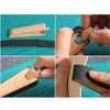 iplusmile Wooden Sanding Block for Sandpaper 4.13 x 0.87 x