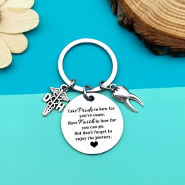 Dental Hygienist Gifts Keyring New Dentist Dental Graduation Gifts Inspirational Gifts Dental Student Gift Dental Assistant Gift Dentist Doctor Nurse Gifts Dentist Gift Encouragement Birthday Gifts