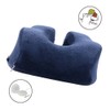 Relaxso EZSLEEP Face Down Cradle Speaker Pillow, Micro Minky Navy