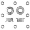 Flange Nuts with Locking Toothing M8 DIN 6923 Stainless Steel
