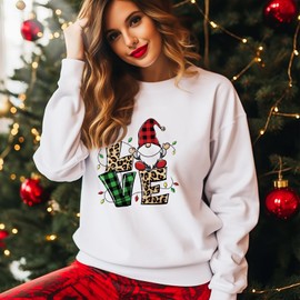 Christmas Transfer for T-Shirts, 12 Pcs Buffalo Plaid Iron on Decals Stickers Heat Transfer Decal Reindeer Snowman Patches for Clothing Hat Pillow Backpack DIY Craft Supplies