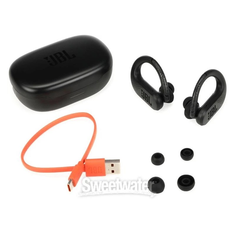 JBL Endurance Peak 3 Sport True Wireless Earbuds - Black