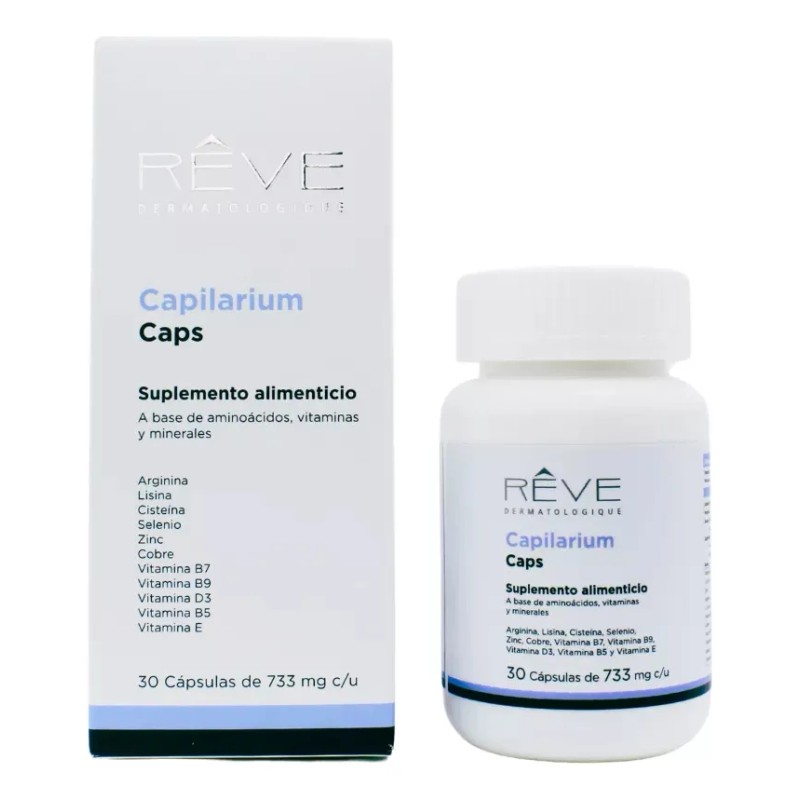 Reve Capilarium Capsulas Suplemento Alimenticio 30 Capsulas Sabor N/a
