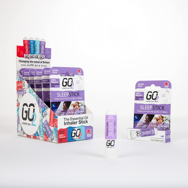 GO2 Inhaler Sleep Stick — Essential Oils for Convenient On-The-Go