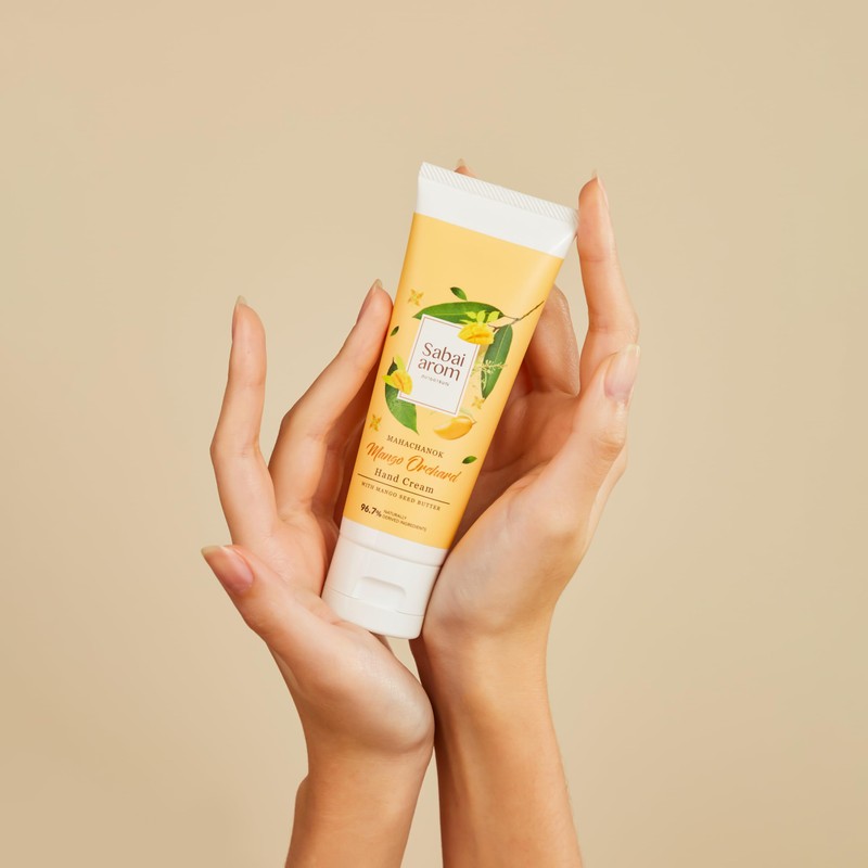 Sabai Aromu Hand Cream Mango Scent