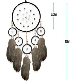 Dream Catchers Luminous Dream Catcher for Boys Girls Kids Bedroom Handmade Feather Decor Wall Hanging