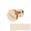 200 Sets Chicago Screws Round Head Rivets 7x5mm DIY Handcraft