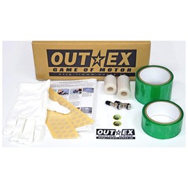 Outex FR21184 Clear Tubeless Kit, Tenere 700 Front and Rear Set