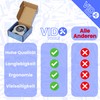 Vido Tools Tape Measure 10 m, Robust Tape Measure 10