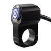 Universal 1" Motorcycle Handlebar Switch 12V 10A - CNC Aluminum