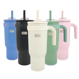 Polar Gear Stainless Steel 1.1L Hydra Tumbler - Double-Walled, Vacuum Insulated, Leak-Proof, BPA-Free - Keeps Drinks Hot or Cold for Hours - Ideal for Travel, Gym, and Outdoor Adventures
