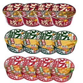 Donbei Mini 1.5oz 12pcs Set Various Taste Udon Soba Nissinn Japanese Instant Noodles Ninjapo