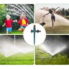 Pack of 4 Garden Lawn Sprinklers, 360 Degree Rotating Garden