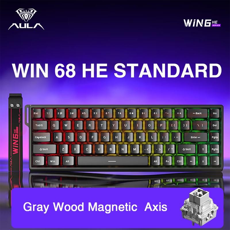 [New]Aula WIN68/WIN60 HE Magnetic Keyboard with Adjustable Actuation, Hall Effect