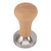 Coffee Tamper with Wooden Handle Easy To Operate Outstanding Extraction