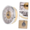 Gadpiparty DIY Wall Clock Replacement Kit Roman Numeral Design Round