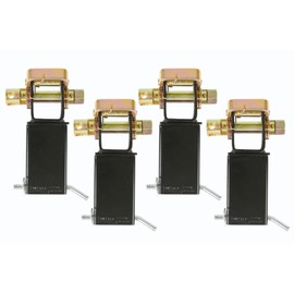 Mytee Products Stake Pocket 2" Heavy Duty Tow Dolly Winch Flatbed Lashing Utility (4 Pack)