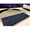 DSI RF Wireless Keyboard with Touchpad IP67 Waterproof Silicone Black