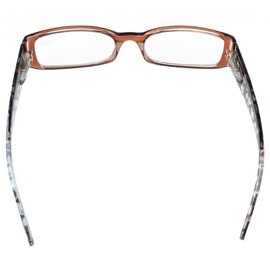 Eyekepper-Pack Lesebrille mit Federscharnier Fassung in Blumen muster inklusive Sonnenbrillen