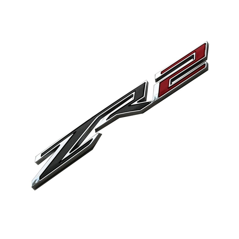 1pc Rear Tailgate ZR2 Emblem Sticker 3D Badge Replacement for