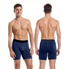 TIICHOO Incontinence Underwear for Men Washable Cotton Leak Proof Boxer