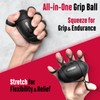 FitBeast Grip Strength Trainer, Hand Gripper Strengthener Kit - 6