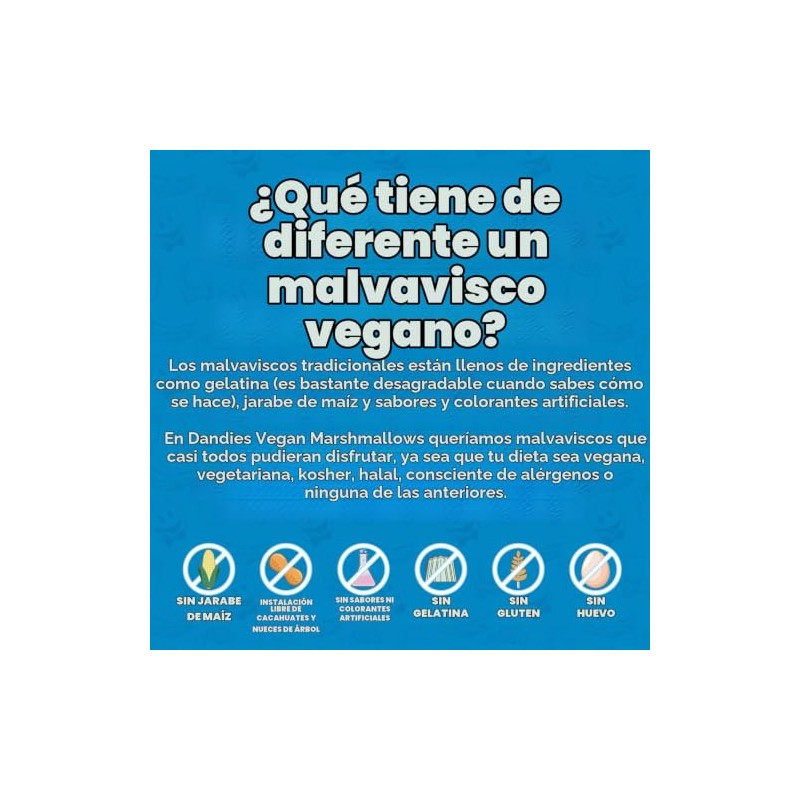 Dandies Minis - Malvaviscos veganos 10 Ounce (Pack of 2)