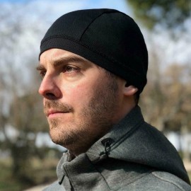 Unbranded Men Women Cooling Skull Cap Helmet Liner Sweat Wicking Cycling Sport Beanie Hat