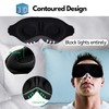Sleep Mask Blackout Eye Mask Blindfold Light Blocking for Home,