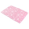 1.5x2m Luminous Blanket Double Side Flannel Star Moon Design Soft