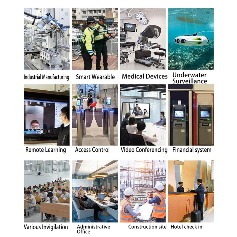 Door Peephole Camera 5MP HD High Sensitivity CMOS Image Sensor