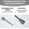 KkvoGmle Caravan Leg Winder Drill Attachment Caravan Leg Winder 19mm