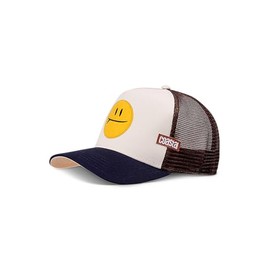 Coastal Trucker Cap Surf and Smile Khaki, Khaki/Navy