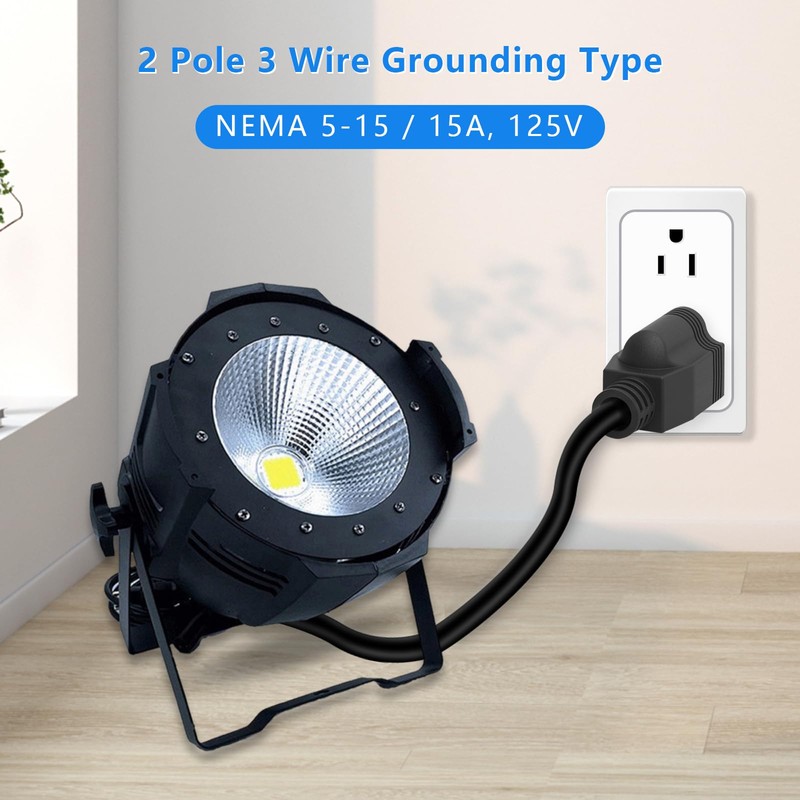 3 Prong Replacement Plug, 6 Pack Extension Cord Ends, Replacement