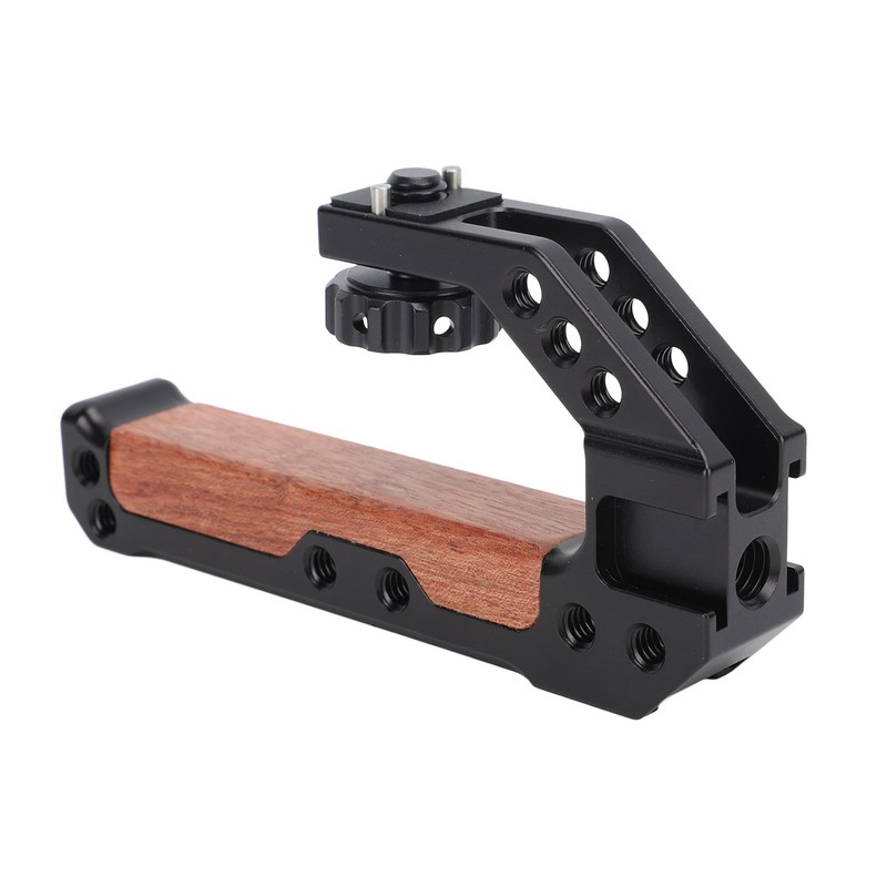 Camera Top Handle 1/4inch 3/8inch 3 Cold Shoe Ports Aluminum