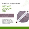 Honeybee Gardens Instant Shadow Stik, Arctic Violet (Shimmer)