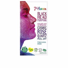 7th Heaven Pink Oxygen Bubble Sheet Mask with Refreshing Grapefruit and Detoxifying Oxygen Bubbles for Quick Cleansing Hydration - Ideal for Normal, Combination and Dry Skin, 10ml