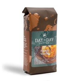 Day to Day 12ct (Pack of 6) French Vanilla Single Serve Coffee Cups, Fits Keurig K Cup Brewers, Box of 12ct French Vanilla Coffee Pods (Pack of 6)