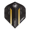 Winmau Prism Alpha Black & Gold Hexagon Extra Thick Dart