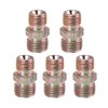X AUTOHAUX 5pcs M12 x 1.25mm to M14 x 1.5mm