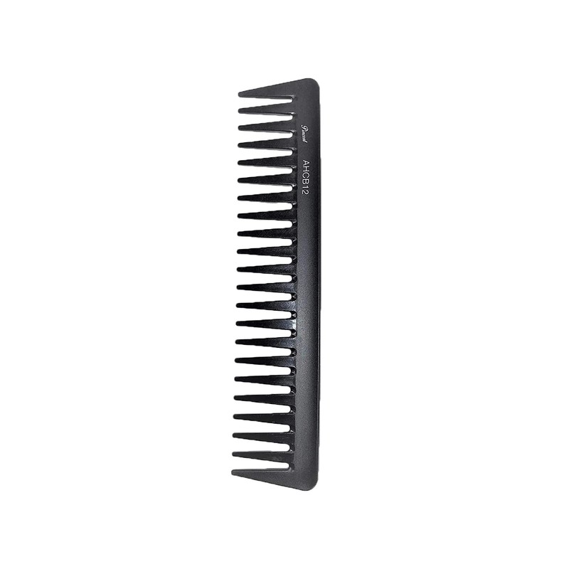 Absolute pinccat professional carbon comb - large handle fine tooth