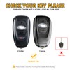 FT FUNTOR 4-Key Gold Edged Key Fob Cover for Subaru