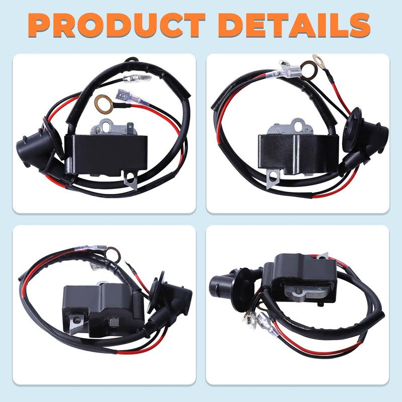 Hyceker TS420 Ignition Coil Spark Plug Kit For Stihl TS420