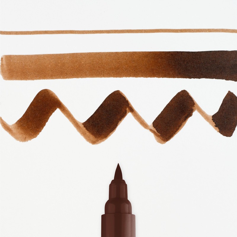 Ecoline ECO LINE Liquid Watercolor Brush Pen Sepia Deep (11504400)