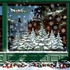 Joeyan Christmas Tree Window Clings Decoration, 9 Sheets Double-Sided Décor