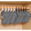 20 Pcs Plastic Swivel Hanging Hooks, Curtain Clips, Laundry Hooks